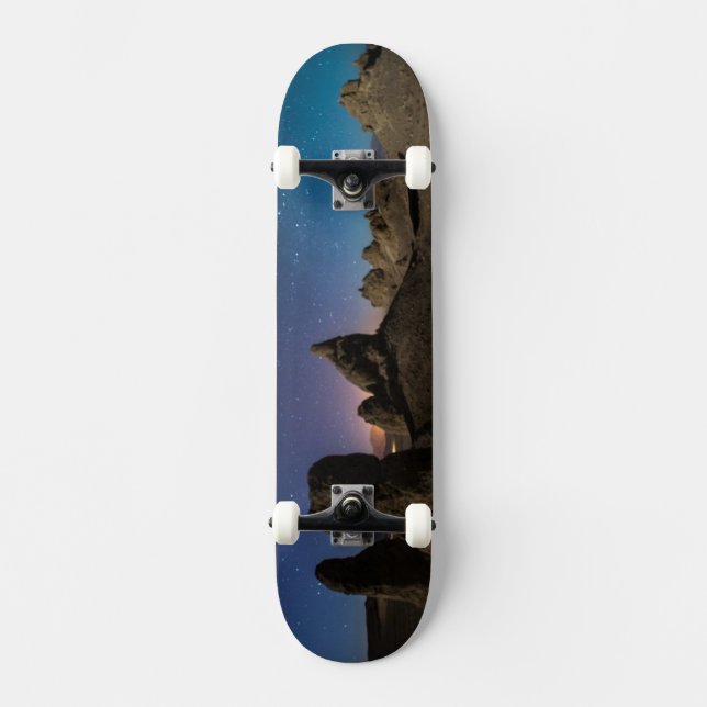 Trona and the Milky Way Skateboard (Front)