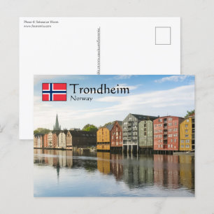 Trondheim Norway Postcard