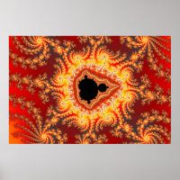 Trône De Satan - Poster Fractal