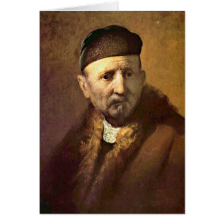 �Tronie� Of An Old Man By Rembrandt