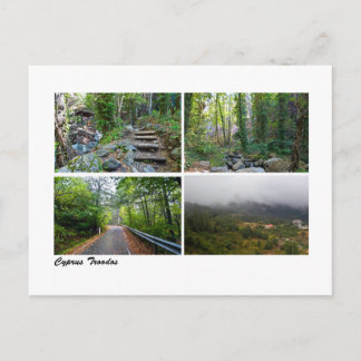 Troodos landscapes postcard