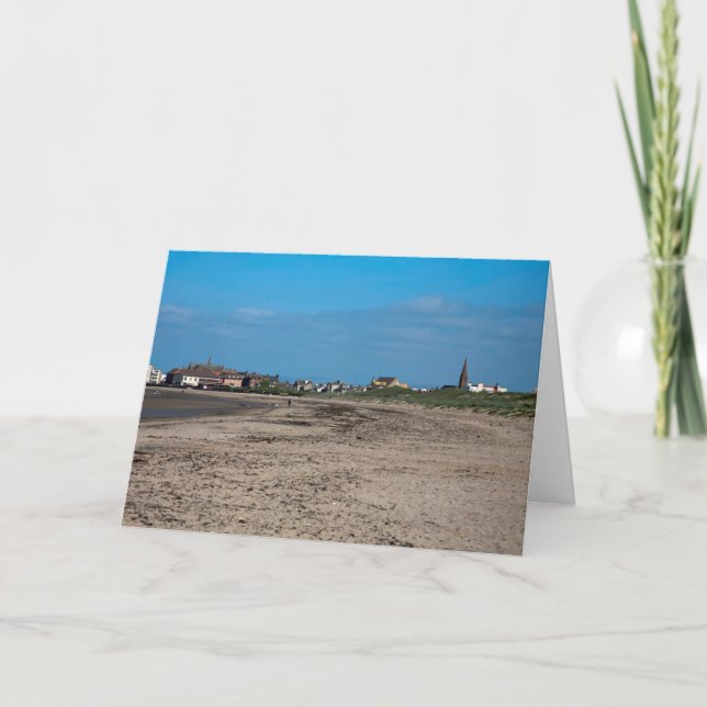 Troon Beach Scotland Postcard (Front)