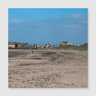 Troon Beach Scotland Postcard Poster