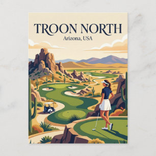 Troon North Golf Club USA Postcard