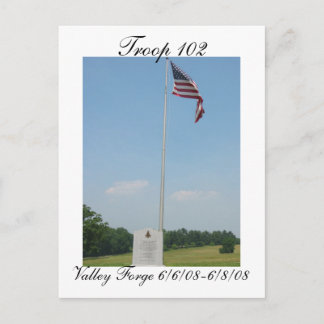 Troop 102 Postcard