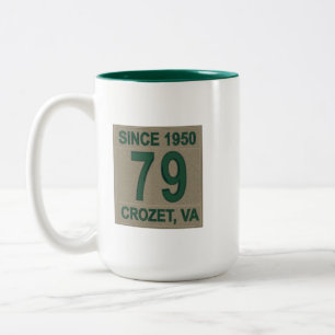 Troop 79 Patch Two-Tone Coffee Mug