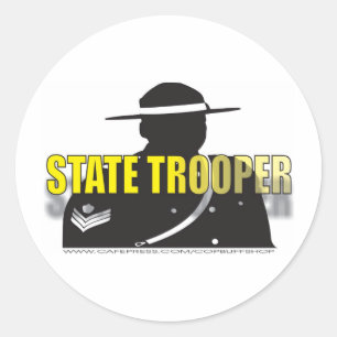 TROOPER CLASSIC ROUND STICKER