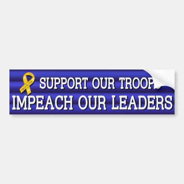Troops Leaders Sticker Blue (Front)