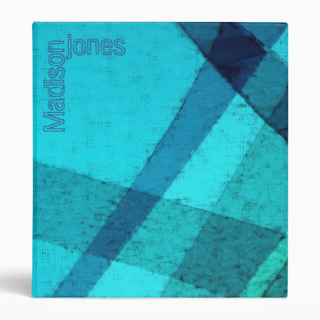 Trop cool pour le classeur de grunge de plaid (Devant)