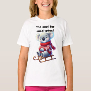 Trop Cool pour l'Eucalyptus T-Shirt Drôle pour E