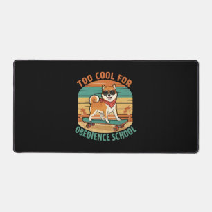 Trop Cool pour l'obéissance École Dog Skateboard
