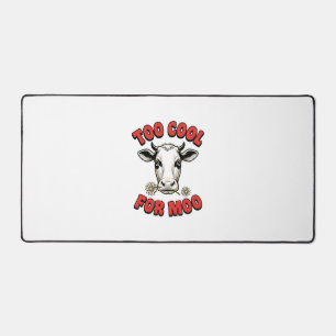Trop Cool Pour Moo Vache Drôle Design de Chemise V