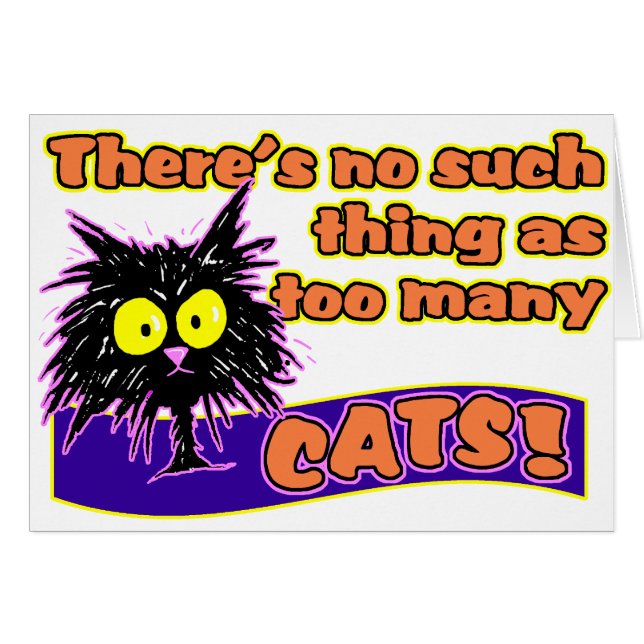 TROP DE CHATS (Devant horizontal)