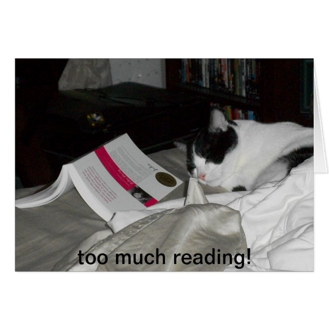 trop de lecture (Devant horizontal)