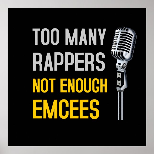 Trop de Rappers - Poster (Devant)