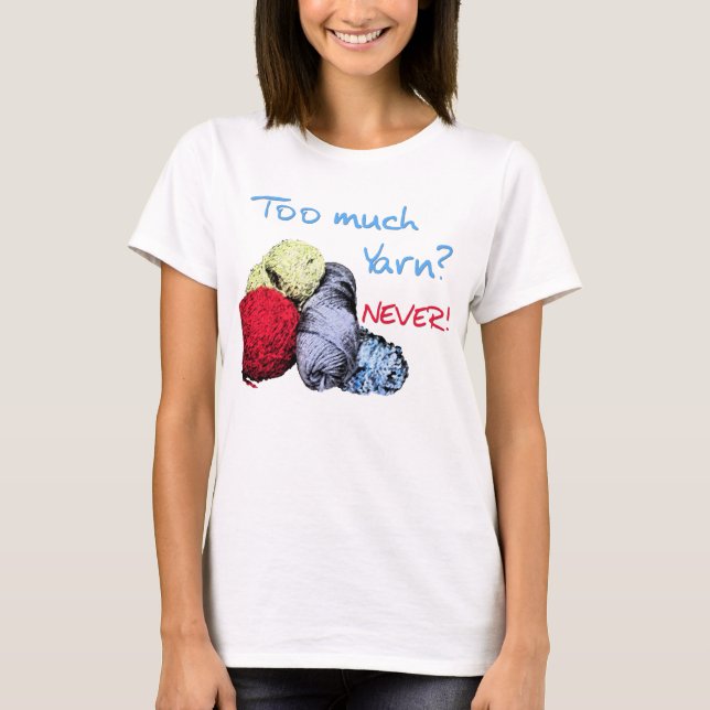 Trop de T-shirt de fil (Devant)