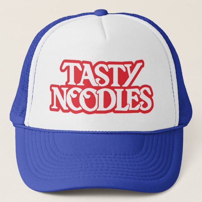 Trop le frais pour le casquette savoureux bleu de (Devant)