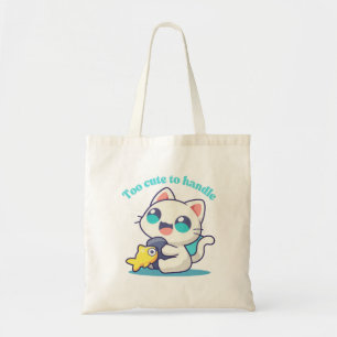 Trop mignon Kawaii Anim Chat et Sac fourre-tout de