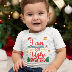 Trop mignon pour les pull moches T-shirt bébé de N