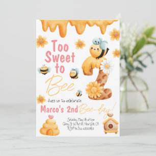 Trop sucré pour être une invitation d'anniversaire