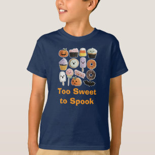 Trop sucré pour parler t-shirt bonbon d'Halloween