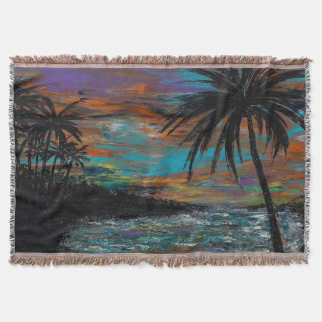 Tropaz Throw Blanket (Front)