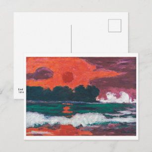 Tropensonne Emil Nolde Postcard