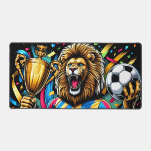 Trophée de football champion de soccer Lion Victoi