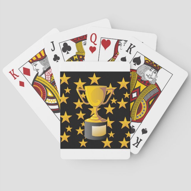 TROPHIES PLAYING CARDS (Back)