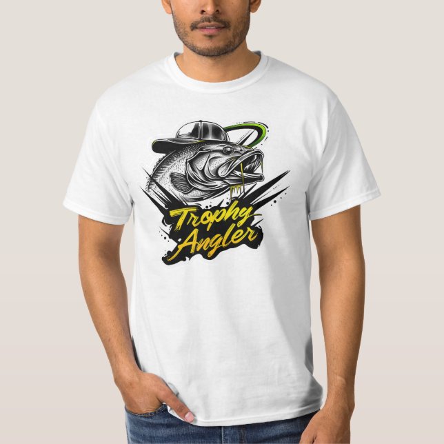 Trophy Angler - Mens Tee (Front)