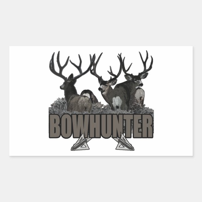 Trophy Bucks Bowhunter Sticker (Front)