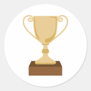 Trophy Classic Round Sticker