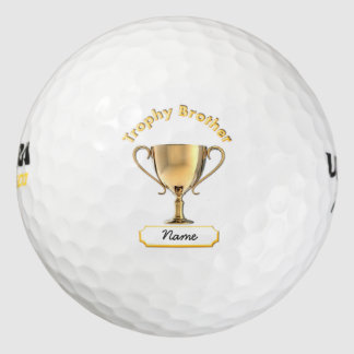 Trophy Cup pour un Trophy Brother sur une balle de