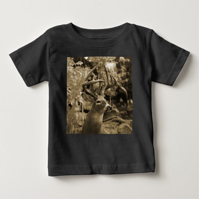 Trophy Deer Baby T-Shirt (Front)