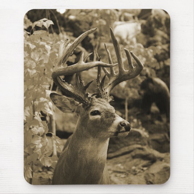 Trophy Deer Mouse Pad (Front)