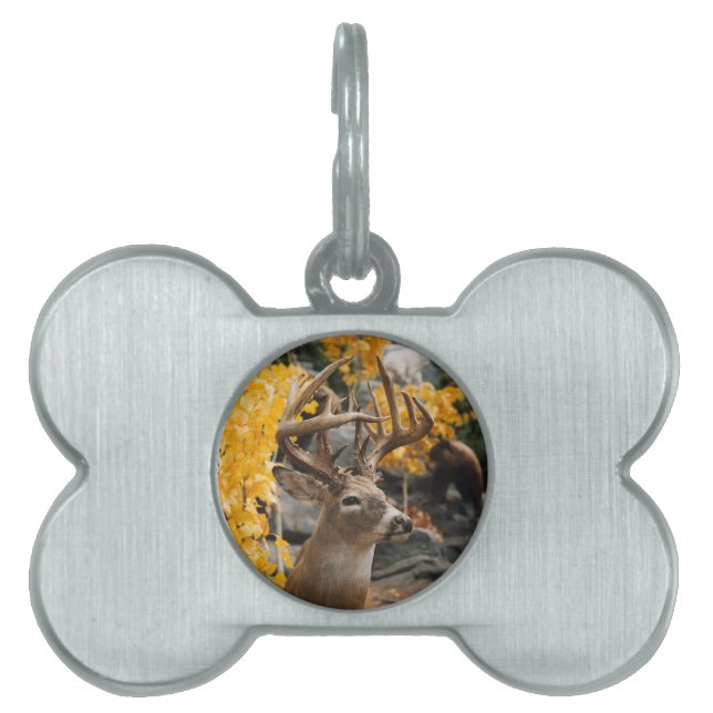 Trophy Deer Pet Tag (Front)