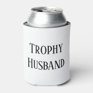 Trophy Husband Christmas Gift Can Cooler