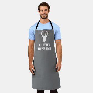 Trophy Husband Funny Men's Gift Hunting Gift Apron