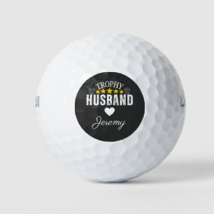 Trophy Husband Golf Balls: A Fun and Personalized Balls