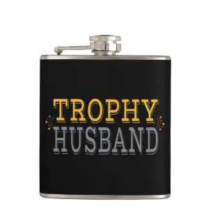Trophy Husband Hip Flask