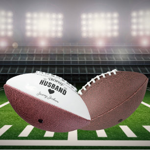 Trophy Husband Mini Football: Personalized Gift Football