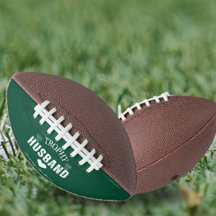 Trophy Husband Mini Football: Personalized Gift Football