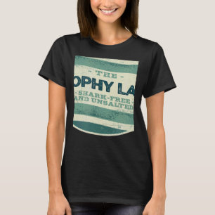 Trophy Lake Shark Free and Unsalted Camping South T-Shirt