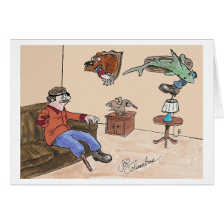 TROPHY ROOM card