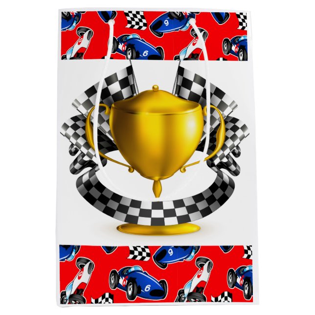 Trophy Winner Medium Gift Bag (Front)