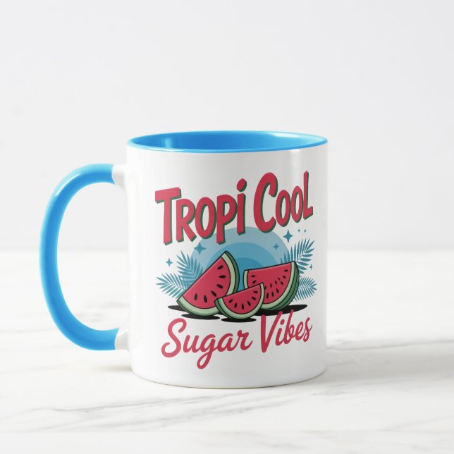 Tropi Cool Sugar Vibes  Mug (Left)