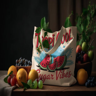 Tropi Cool Sugar Vibes  Tote Bag