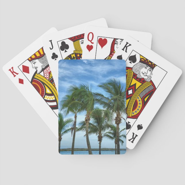 Tropial Afternoon Playing Cards (Back)