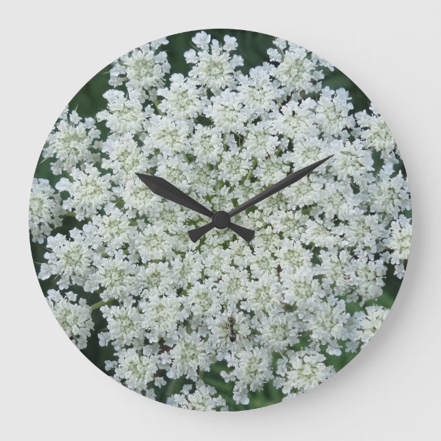 Tropic Flower Wall Clock (Front)