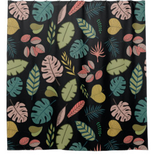 Tropic leaves seamless pattern